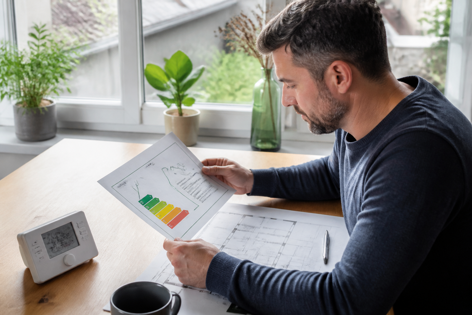 Redaktionelles Motiv zu Energieausweis beim Verkauf: Angaben rechtzeitig sichern